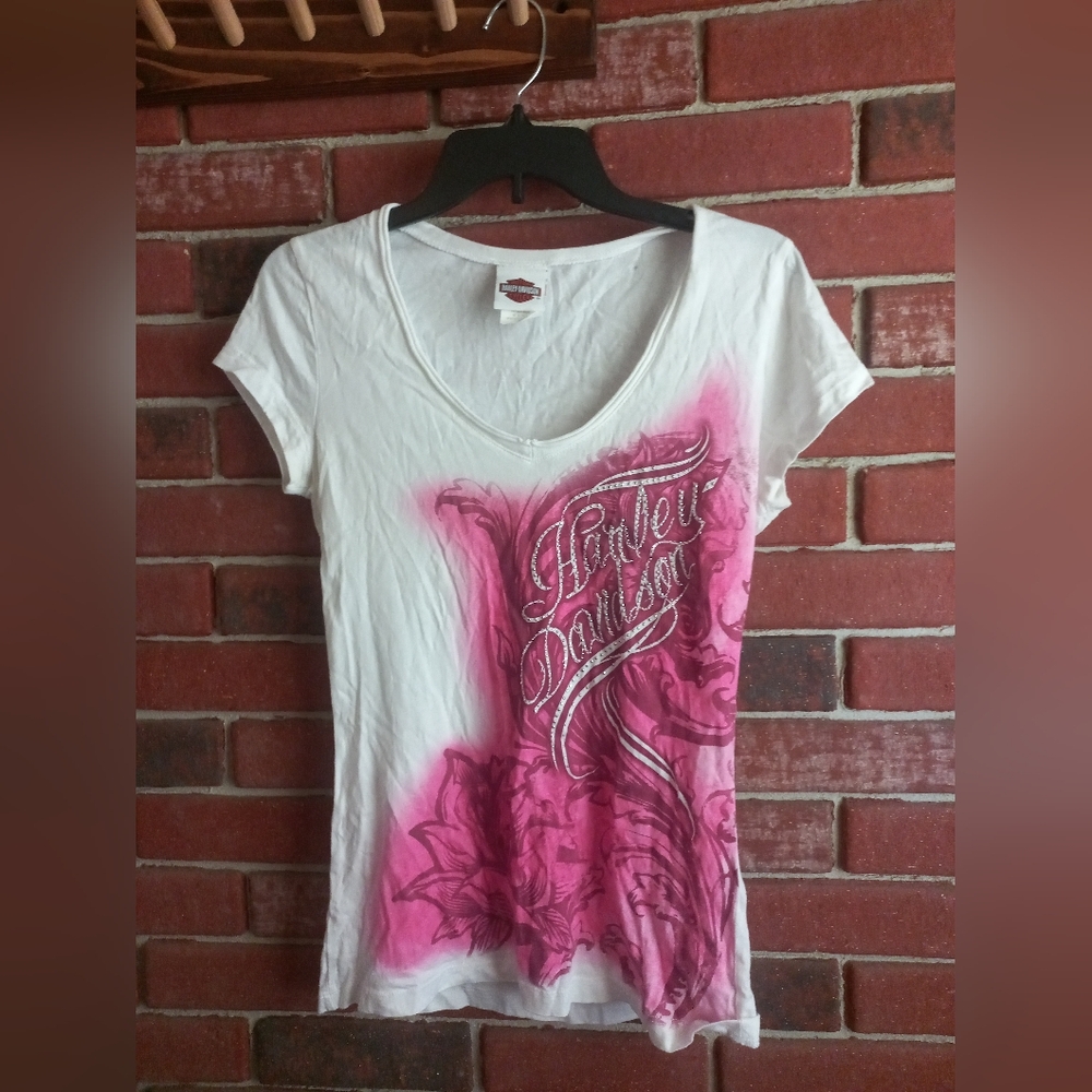 Harley Davidson y2k shirt